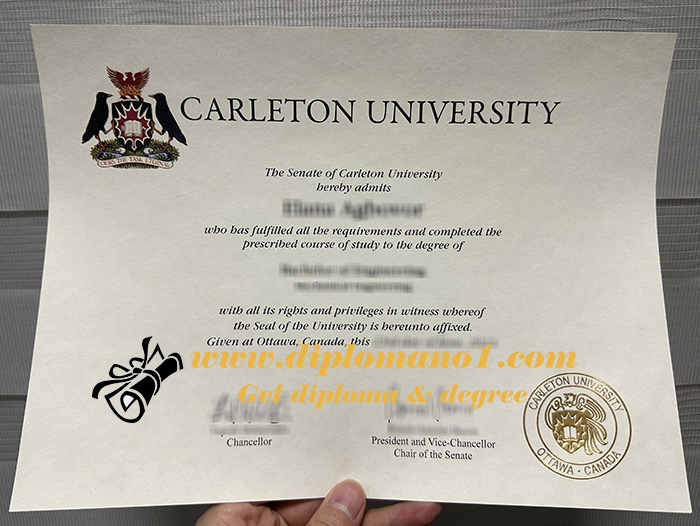 Carleton University diploma