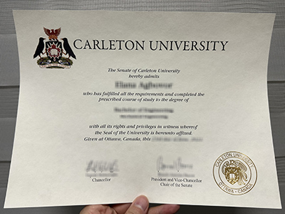 Carleton University diploma1