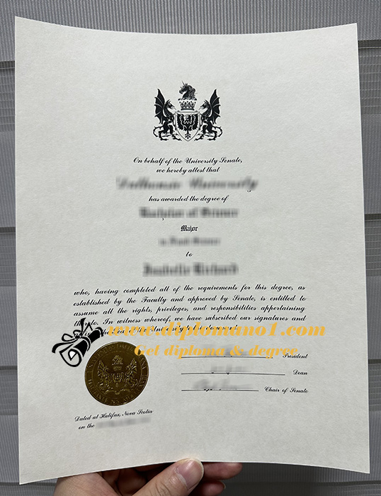 Dalhousie University diploma