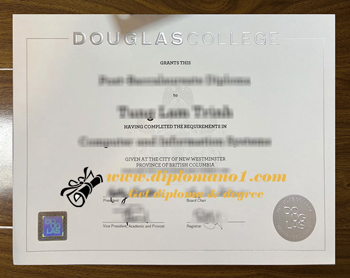 Douglas College diploma
