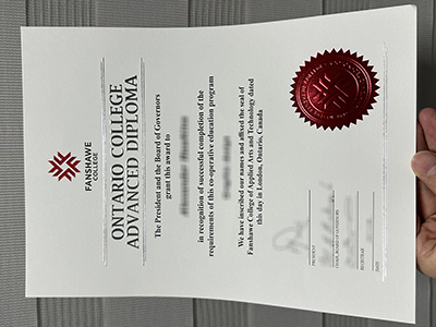 Fanshawe College diploma1