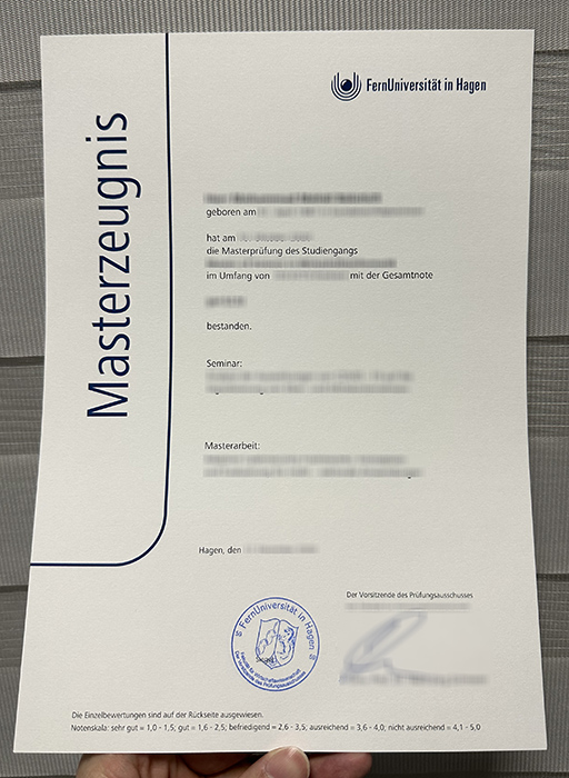 FernUniversität in Hagen transcript