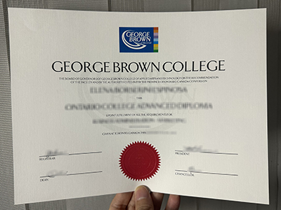 George Brown College diploma1