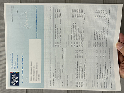 George Brown College transcript1