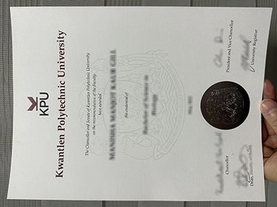 Kwantlen Polytechnic University diploma1