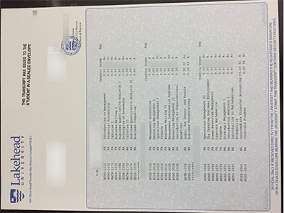 Lakehead University transcript1