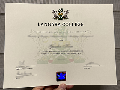 Langara College diploma1