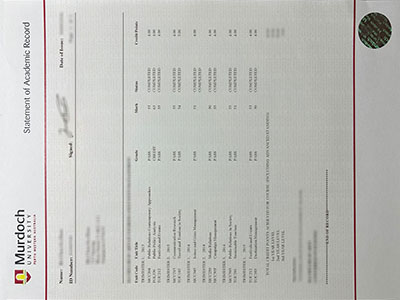 Murdoch University transcript1-1