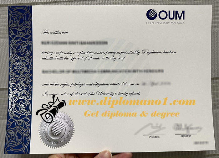 Open University Malaysia diploma