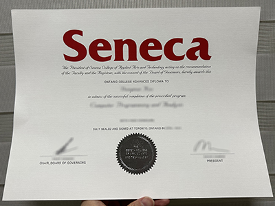 Seneca College diploma1