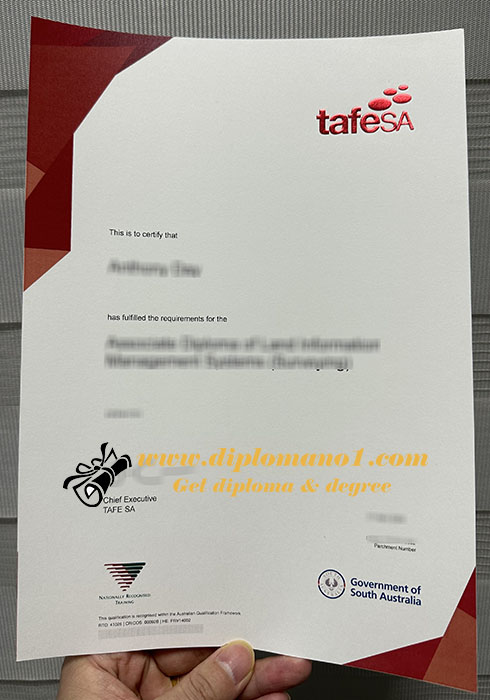 TAFE SA certificate