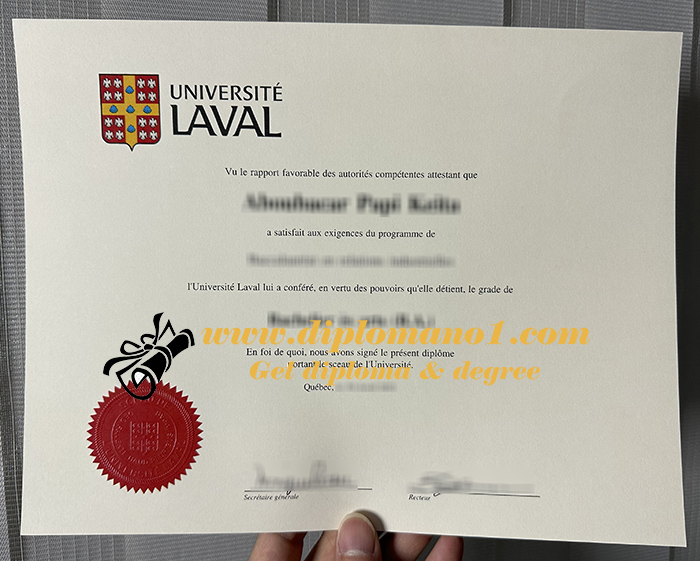 Université Laval diploma