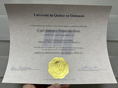 Université du Québec en Outaouais‌ diploma1