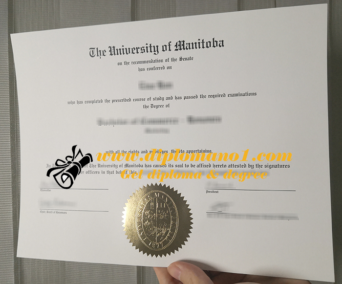 University of Manitoba diploma
