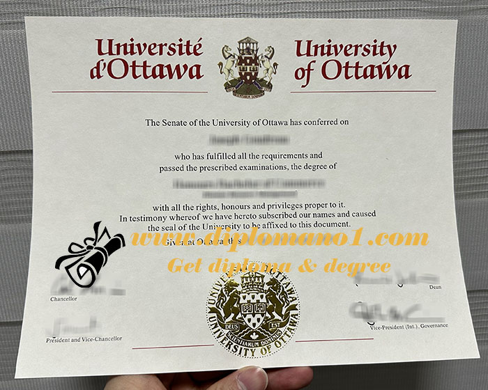 University of Ottawa diploma