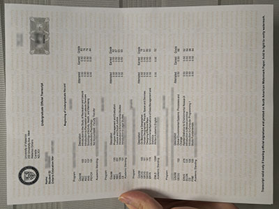 University of Waterloo transcript1