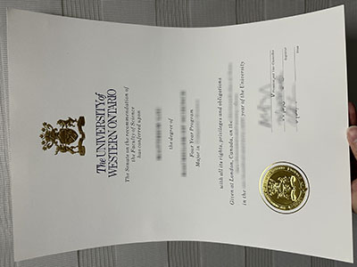 University of Western Ontario diploma1