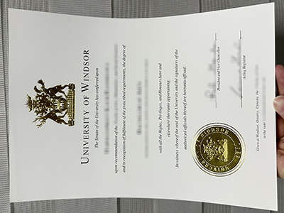 University of Windsor diploma1