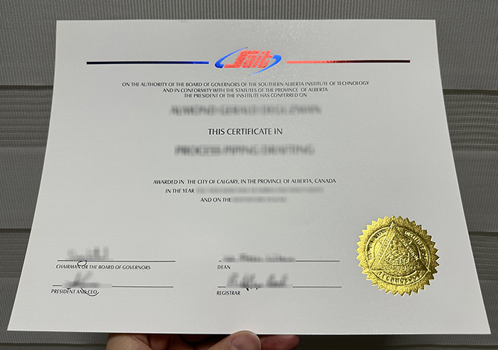 Sorthern Alberta Institute of Technology diploma